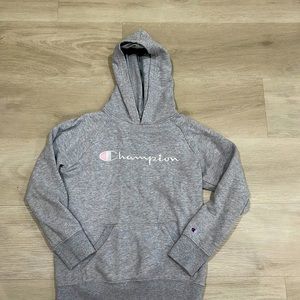 Champion hoodie size (m) girls 8